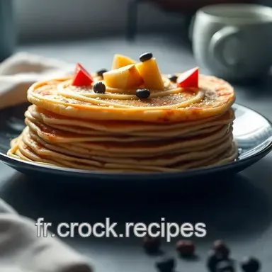 Pancakes Spaghetti : La Recette Fun & Facile! ✨ Fiche recette