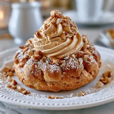 Paris-Brest Au Pralin&eacute; Pour 8 Personnes Fiche recette