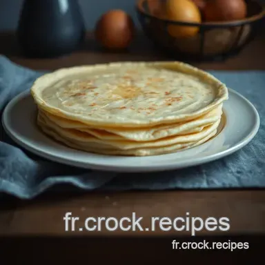 P&acirc;te &agrave; Cr&ecirc;pe Parfaite : Une Recette Facile et D&eacute;licieuse Fiche recette