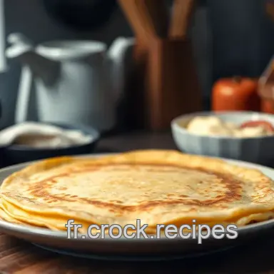 P&acirc;te &agrave; Cr&ecirc;pe Parfaite : Une Recette Facile et D&eacute;licieuse