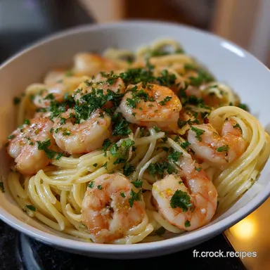 P&acirc;tes Sauce Crevettes Citron : Onctueuses et Pr&ecirc;tes en 35 Min Fiche recette