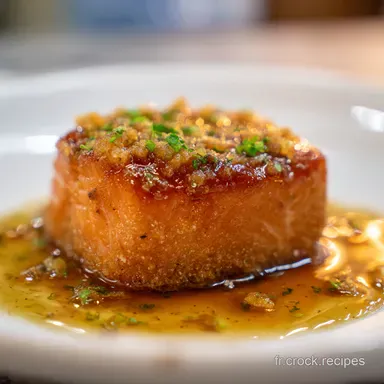 Pav&eacute; de Saumon Croustillant : Ma Recette Facile &agrave; la Sauce Citron! Fiche recette