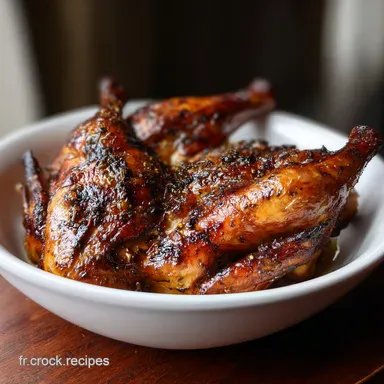 Pintade au Four Moelleuse pour 5 Servings Fiche recette