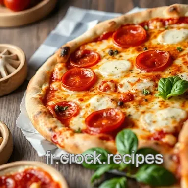 Pizza Maison: Ma Recette Napolitaine Facile et Gourmande! Fiche recette