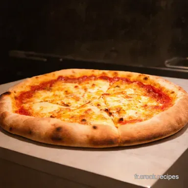 Pizza 4 Fromages Le Concert des Saveurs &agrave; Votre Table Fiche recette