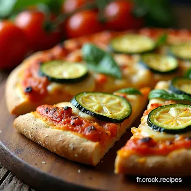 Pizza Courgette Ma Recette Facile et Gourmande Fiche recette