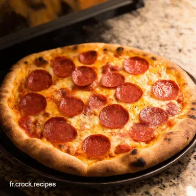 Pocket Pizza Muscl&eacute;e Votre High Protein Pepperoni pizza hot Fiche recette