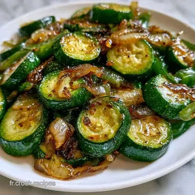 Po&ecirc;l&eacute;e De Courgettes Pour 4 Personnes Fiche recette