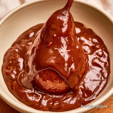 Poire Belle H&eacute;l&egrave;ne pour 4 Personnes Fiche recette