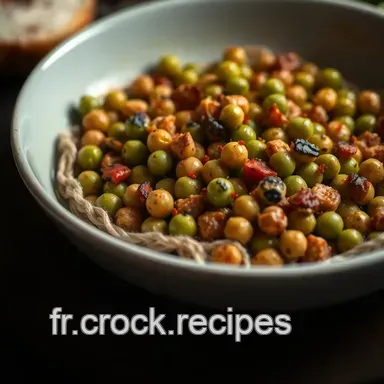 D&eacute;licieux pois chiche grill&eacute; &agrave; la m&eacute;diterran&eacute;enne : recette facile et croustillante Fiche recette