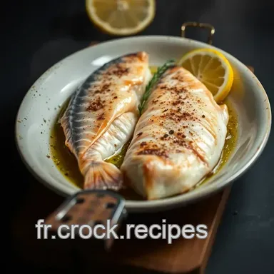 Poisson Plancha Marin&eacute;e : Un D&eacute;lice Estival Facile &agrave; R&eacute;aliser Fiche recette