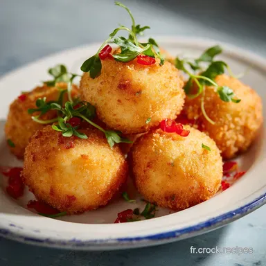 Pommes Croquettes au C&oelig;ur Coulant : Recette Maison Croustillante