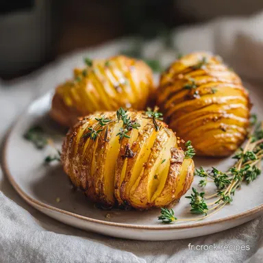 Pommes de Terre Su&eacute;doises Croustillantes Fiche recette