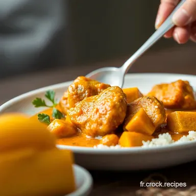 Poulet Coco Curry Facile: Le Secret d'un Plat Parfum&eacute;! Fiche recette