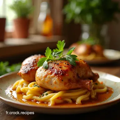 Poulet Cr&eacute;meux Toscane Ma Recette Facile et Gourmande Fiche recette