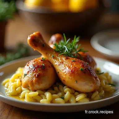 Cuisses de Poulet au Four Croustillant La Recette Inratable au Thym et Citron Fiche recette