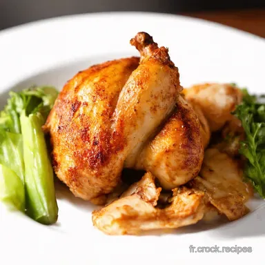 Recette Air Fryer Poulet R&ocirc;ti Facile et Croustillant