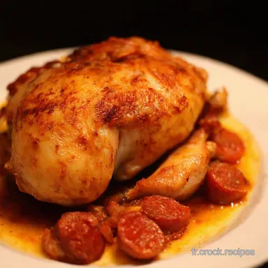 Recette Simple de Poulet Saut&eacute; Un D&eacute;lice au Chorizo Facile Fiche recette