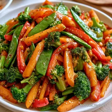 Saut&eacute;e de L&eacute;gumes Color&eacute;s en 30 Minutes Fiche recette