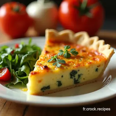 Quiche Lorraine Express Mon Id&eacute;e Recette Facile et Rapide Fiche recette