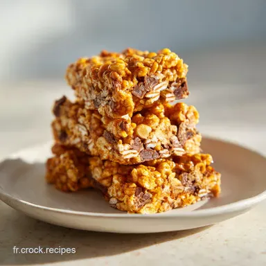 Recette Barre de C&eacute;r&eacute;ales Maison en 35 Min Fiche recette