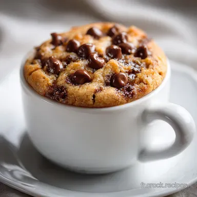Cookie Mug Recette Facile pour 1 Personne