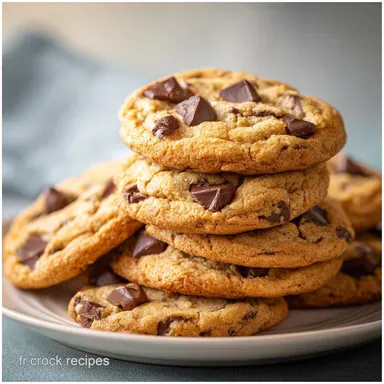 Recette au Cookies Moelleux Fait Maison en 20 Minutes