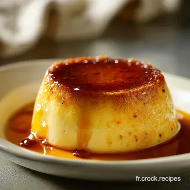 Recette Cr&egrave;me Caramel Maison pour 6 Portions
