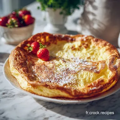 Cr&ecirc;pes Allemandes pour 4 Servings : Moelleuses et Dor&eacute;es