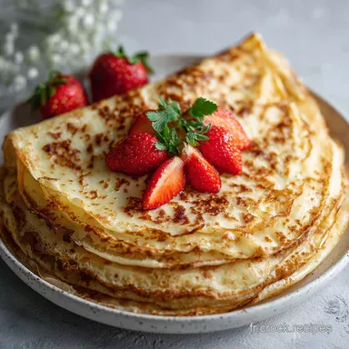 Recette de Cr&ecirc;pes Facile et Rapide | Maison Fiche recette