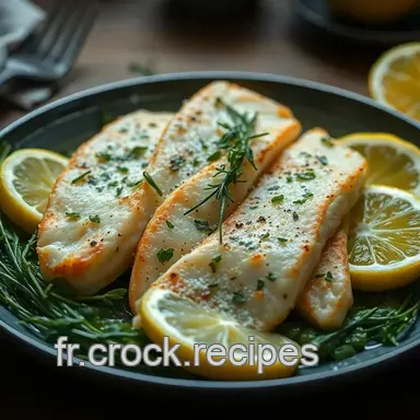 Recettes d&rsquo;&eacute;glefin faciles : Mon plat l&eacute;ger aux herbes et citron