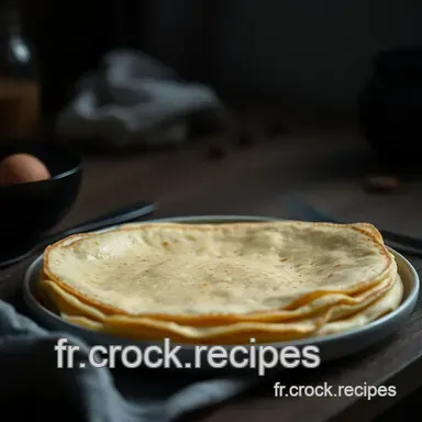 P&acirc;te &agrave; Cr&ecirc;pes Parfaite : Recette Facile pour des Cr&ecirc;pes Succulentes Fiche recette