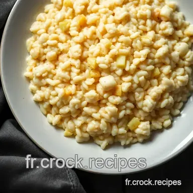 Risotto Aux Poireaux : Mon Recette Cr&eacute;meuse et R&eacute;confortante Fiche recette