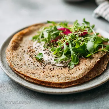 Recette Galette Sarrasin Bretonne pour 11 Portions Fiche recette