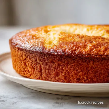 Recette G&acirc;teau Nature Facile pour 8 Fiche recette