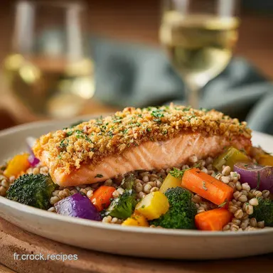 Recette IG bas : Saumon Croustillant en 40 Minutes