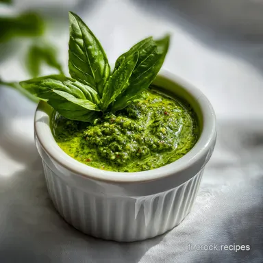 Recette Pesto Basilic Italien en 17 Minutes Fiche recette