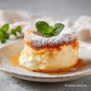 Recette Souffl&eacute; au Fromage pour 4 Personnes en 50 Minutes