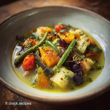 Recette Soupe Au Pistou: 8 Personnes Fiche recette