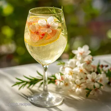 Spritz Saint Germain: Pr&ecirc;t en 2 Minutes Fiche recette
