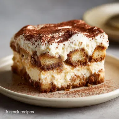 Recette Tiramisu Facile : 20 Min Prep