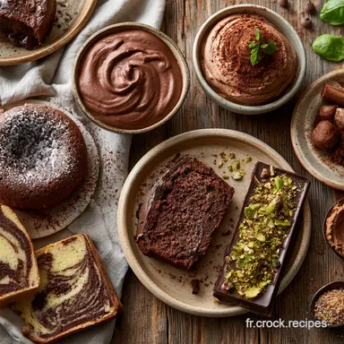 6 Recettes de Desserts au Chocolat Maison