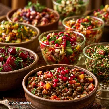 Salades de Lentilles et Recettes Fra&icirc;ches pour l'&Eacute;t&eacute;