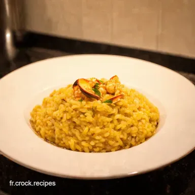 Risotto aux Fruits de Mer Zest&eacute; Ma Recette Italienne Facile Fiche recette