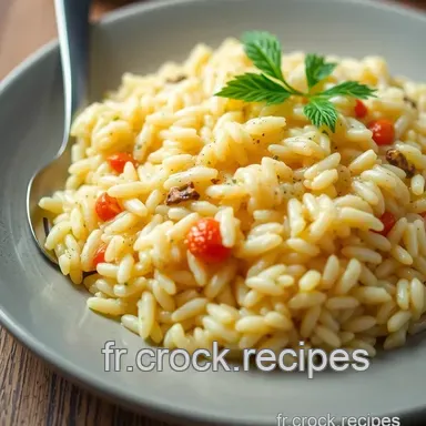 Recette Risotto Facile: Le Classique Italien Cr&eacute;meux! Fiche recette