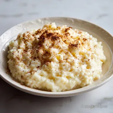 Riz au Lait Maison pour 4 Portions