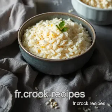 Riz au lait de coco : La douceur cr&eacute;meuse qui &eacute;voque les tropiques Fiche recette