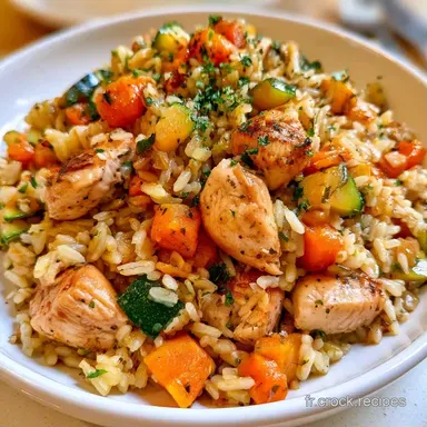 Riz Au Poulet pour 4 Personnes Fiche recette