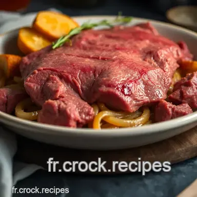 Cuisson Rosbeef Parfaite : Le Secret d'un R&ocirc;ti Tendre et Ros&eacute; ! Fiche recette