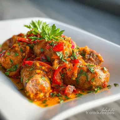 Rougail Saucisse Recette Traditionnelle en 60 Minutes Fiche recette